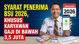 Syarat Penerima BSU 2026, Khusus Karyawan Gaji di Bawah 3,5 Juta